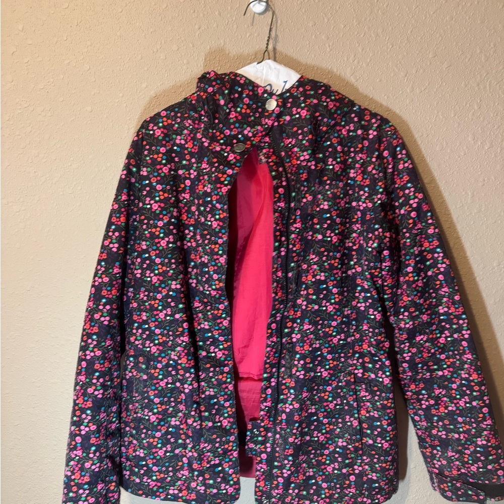 Floral Black and Pink Jacket